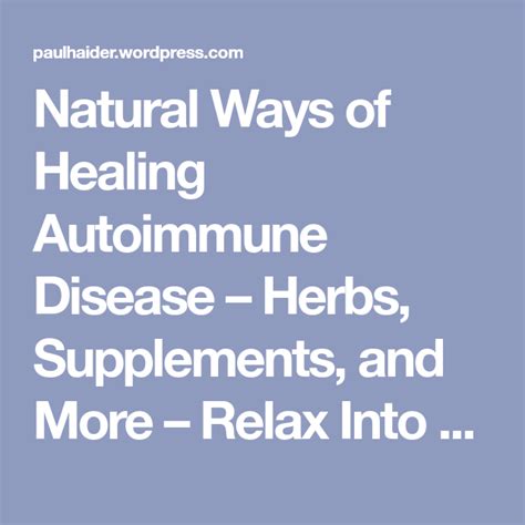 Pin On Autoimmune Healing Tips