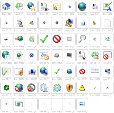 Windows Icons Full List With Details Locations And Images Camel Larry