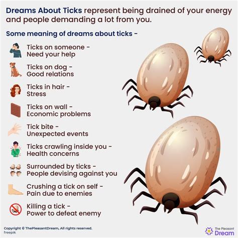 Dreams About Ticks Symbolize People Draining Of Your Mental Physical