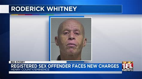 registered sex offender faces new charges youtube
