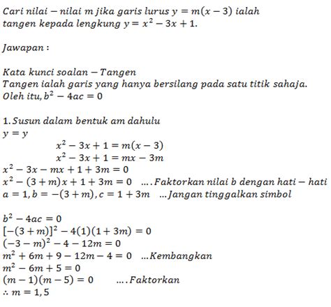 Punca Persamaan Kuadratik Tingkatan 4  Ahmad Marogi