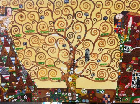 Tree Of Life By Gustav Klimt Oil Painting Reproduction