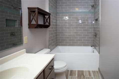 When you get to installing the tiles at the bottom, use a spacer for creating space between the tile and the bathtub. Bathroom Remodel with Bathtub - Smart Accessible Living