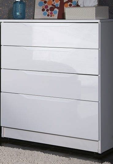 Bedroom sets beds chests dressers king bedroom sets. Genoa Bedroom Set in White High Gloss - Let Us Furnish