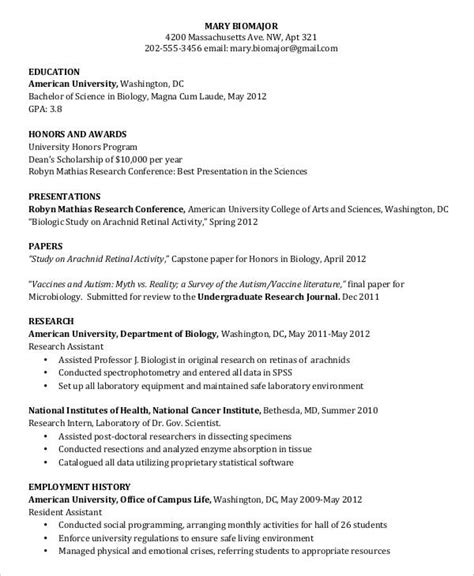 33 Curriculum Vitae Templates Pdf Doc