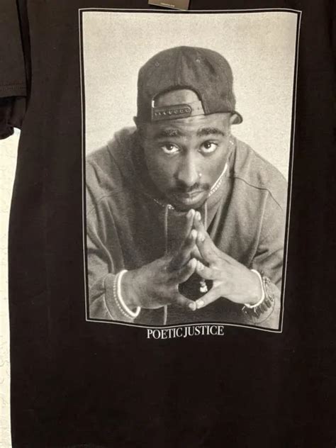 Tupac Shakur T Shirt Mens 2pac Poetic Justice Movie 90s Hip Hop Rap