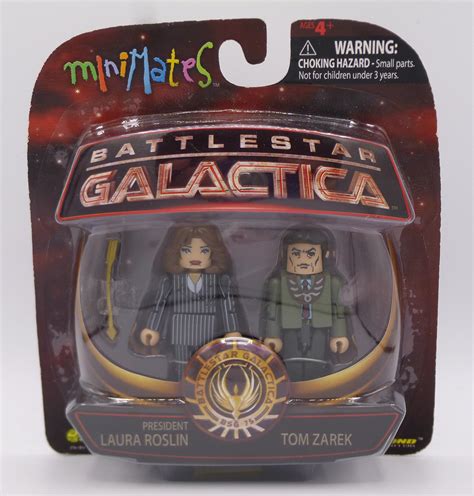 toy artasylum battlestar galactica president laura roslin and tom zarek