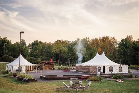 Summer Camp Wedding Venues New York — Camp Schodack Glamping Spots