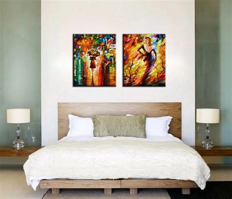 25 Lovely Canvas Painting For Bedroom Home Decoration And Inspiration Ideas