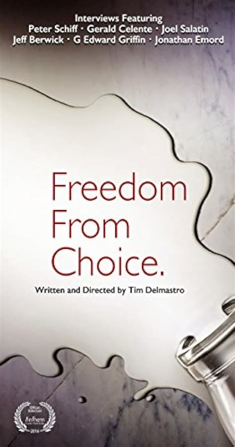 Freedom From Choice 2014 Imdb