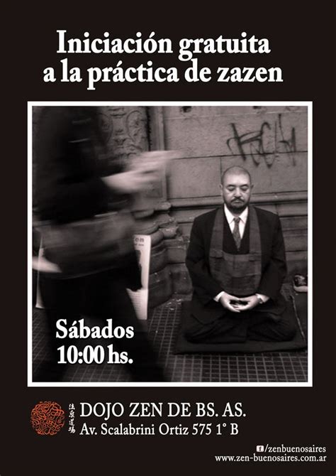 Iniciación A La Práctica De Zazen Dojo Zen Buenos Aires
