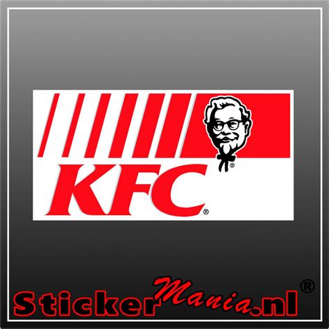 Kfc Logo Full Colour Sticker Overige Stickers Stickermanianl