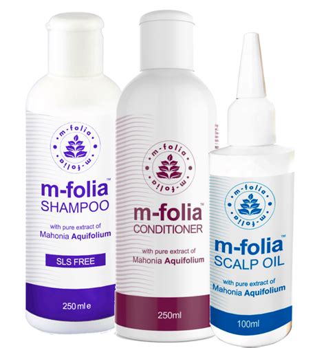 M Folia Psoriasis Hair Care Set The Complete Psoriasis Scalp