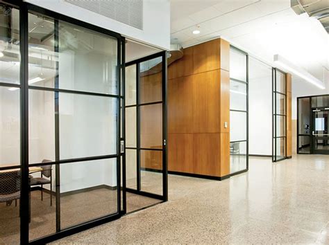 Pk 30 Framed Glass Wall System Interior Glass Walls For Commercial And Residential Applications