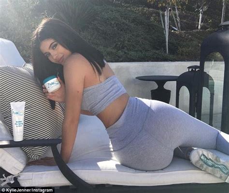 Kylie Jenner Plugs Butt And Breast Enhancement Cream