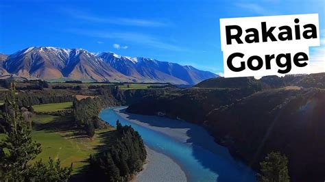 Exploring Rakaia Gorge Near Methven New Zealand Simonthego Youtube