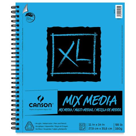 Canson Xl Mixed Media Pad 14 X 11 Portrait 60 Sheets Michaels