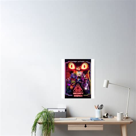 Fnaf Security Breach Poster Poster For Sale By Airbrushusass Redbubble