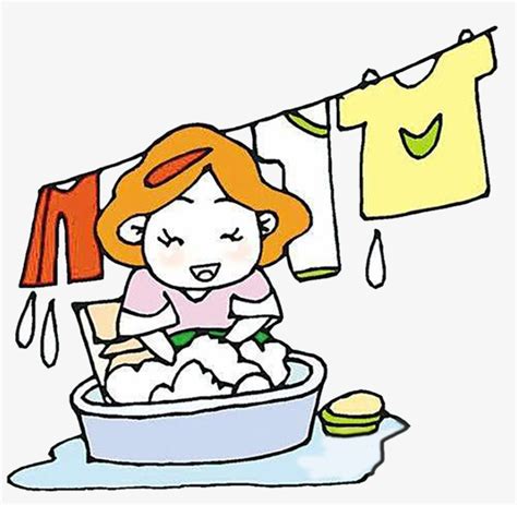 In places with no washing machines, people still use things like washboards and creeks so whether you don't have access to a washing machine, or you have sensitive articles of clothing, you should know how to wash clothes by hand. Cartoon Washing Clothing Laundry Clip Art Mum - Hand ...