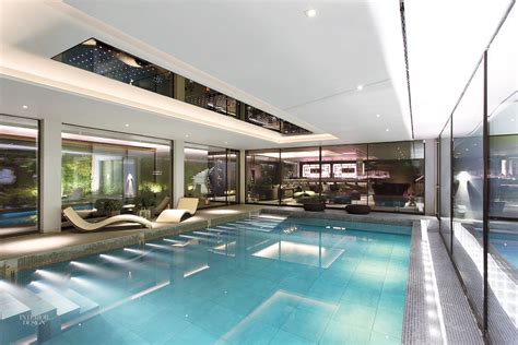 10 Indoor Pools To Leap Into Interior Design