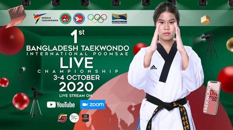 1st Bangladesh Taekwondo International Poomsae Live Championship 2020 Bangladesh Taekwondo