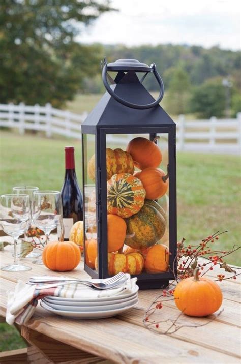 15 Cute Ways To Style A Lantern For Fall Shelterness