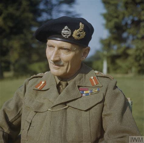 General Sir Bernard Montgomery In England 1943 Imperial War Museums