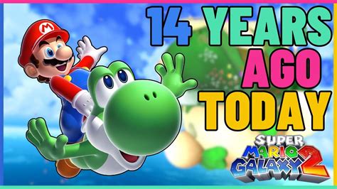 Super Mario Galaxy 2 Was Released On This Day 14 Years Ago In 2010