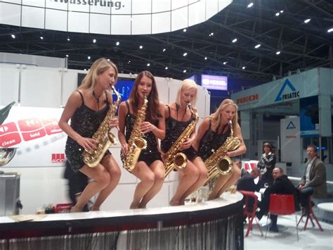Female Sax Quartet Corporate Entertainment Germany Book Saxophone
