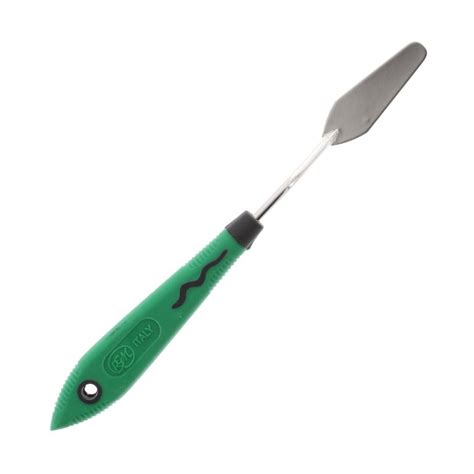 003 Green Soft Grip Palette Knife By RGM Raw Materials Art Supplies