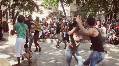 Dance Salsa Son And Rumba Over The Rooftops Of Havana In Cuba Baila