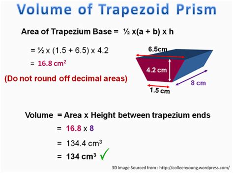 Volume Of Trapezoidal Prism Nipodrisk
