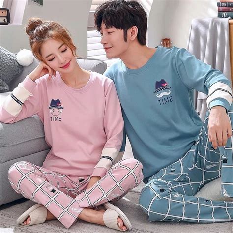 Couple Pajamas Long Sleeves For Winter Pajama Set Women Couple Pajamas Pajamas Women