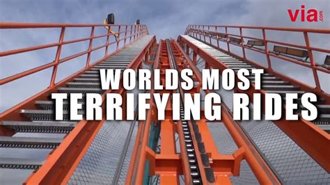 5 Scariest Thrill Rides In The World Youtube