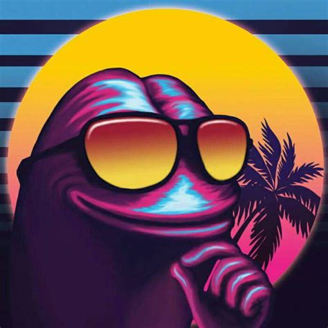 Rare 80s Pepe Upvote And Youll Be Taken To Miami Vice 9gag