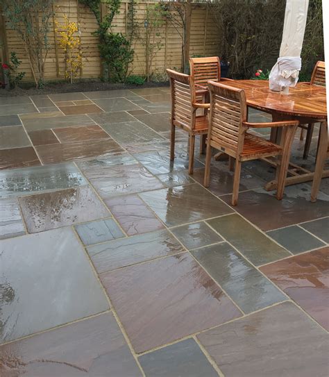 Autumn Brown Sandstone Paving Paving Slabs And Patio Stones Nustone