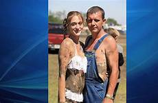 redneck florida couple mud wedding park vows shares wfla