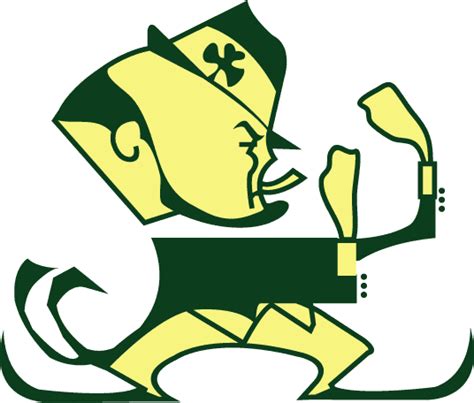 Maybe you would like to learn more about one of these? Notre Dame Fighting Irish Mascot Logo - NCAA Division I (n ...