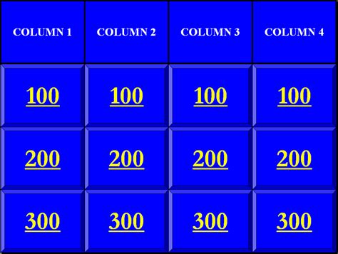 Free Jeopardy Game Template 15 Jeopardy Powerpoint Templates Free