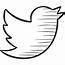 Twitter Draw Logo  Iconos Gratis De Redes Sociales