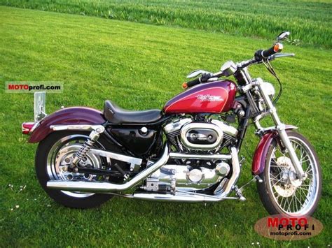 'sportier' member of the 1200 family. Harley-Davidson Sportster 1200 1996 Specs and Photos