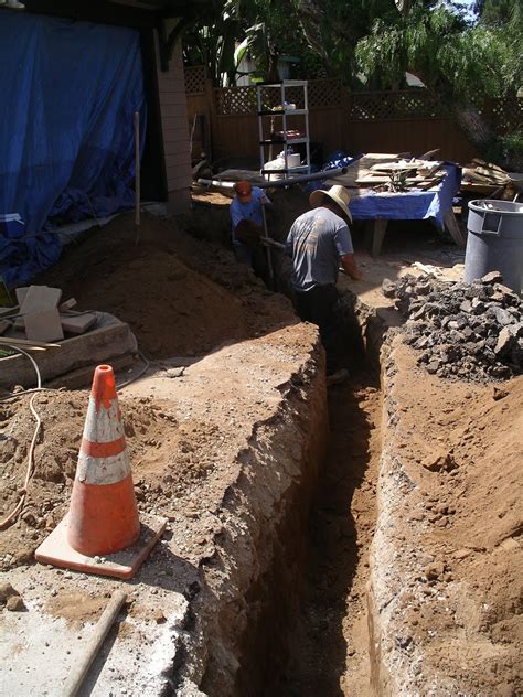 I want this connection moved about 6 feet over. Home Remodeling Step By Step: Step 32 - Underground ...