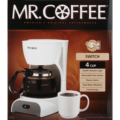 Buy Mr Coffee 4 Cup Coffee Maker 4 Cup White