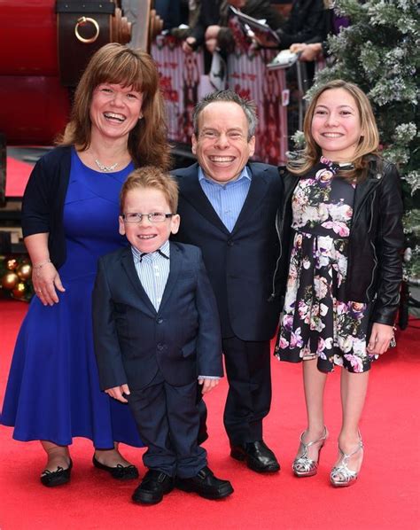 English actor warwick davis was born in epsom, surrey, england, the son of susan j. 708 best images about We Are Family on Pinterest | Carrie ...