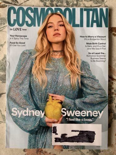 Sydney Sweeney Cosmopolitan Magazine February 2022 Brand New