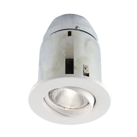 What is halogen and how is it different than incandescent? BAZZ 900 Series 5 in. White Recessed Halogen Light Fixture ...