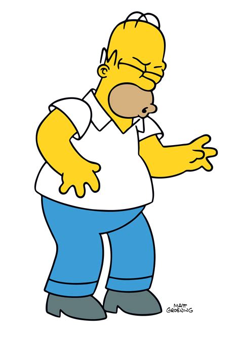 Picture Of Homer Simpson Deloreandrawing