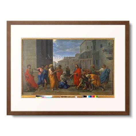 ニコラ・プッサン Nicolas Poussin 「キリストと姦淫の女 Christ And The Adulteress 1653