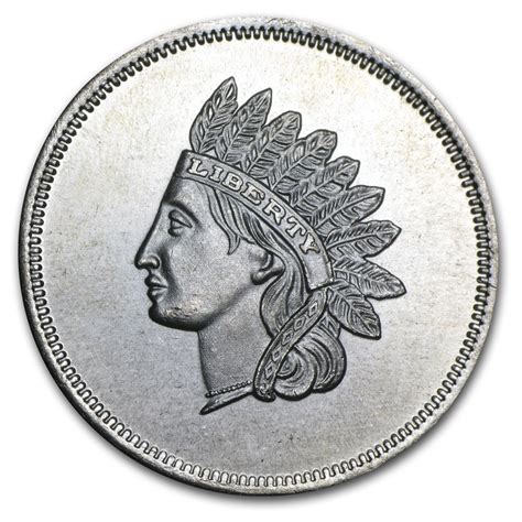 Buy 1 Oz Silver Round Indian Head Cent Replica Apmex