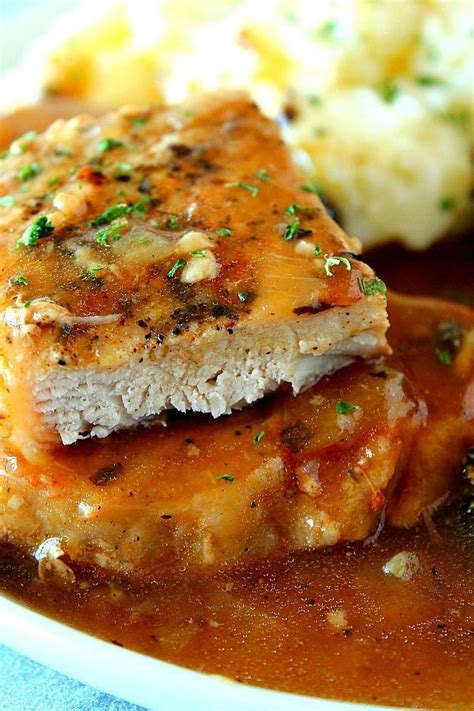 Browning the chops in the instant pot before pressure cooking them helps make a richer. Instant Pot Smothered Pork Chops Recipe - saucy pork chops ...